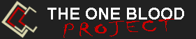 Logo for The One Blood Project